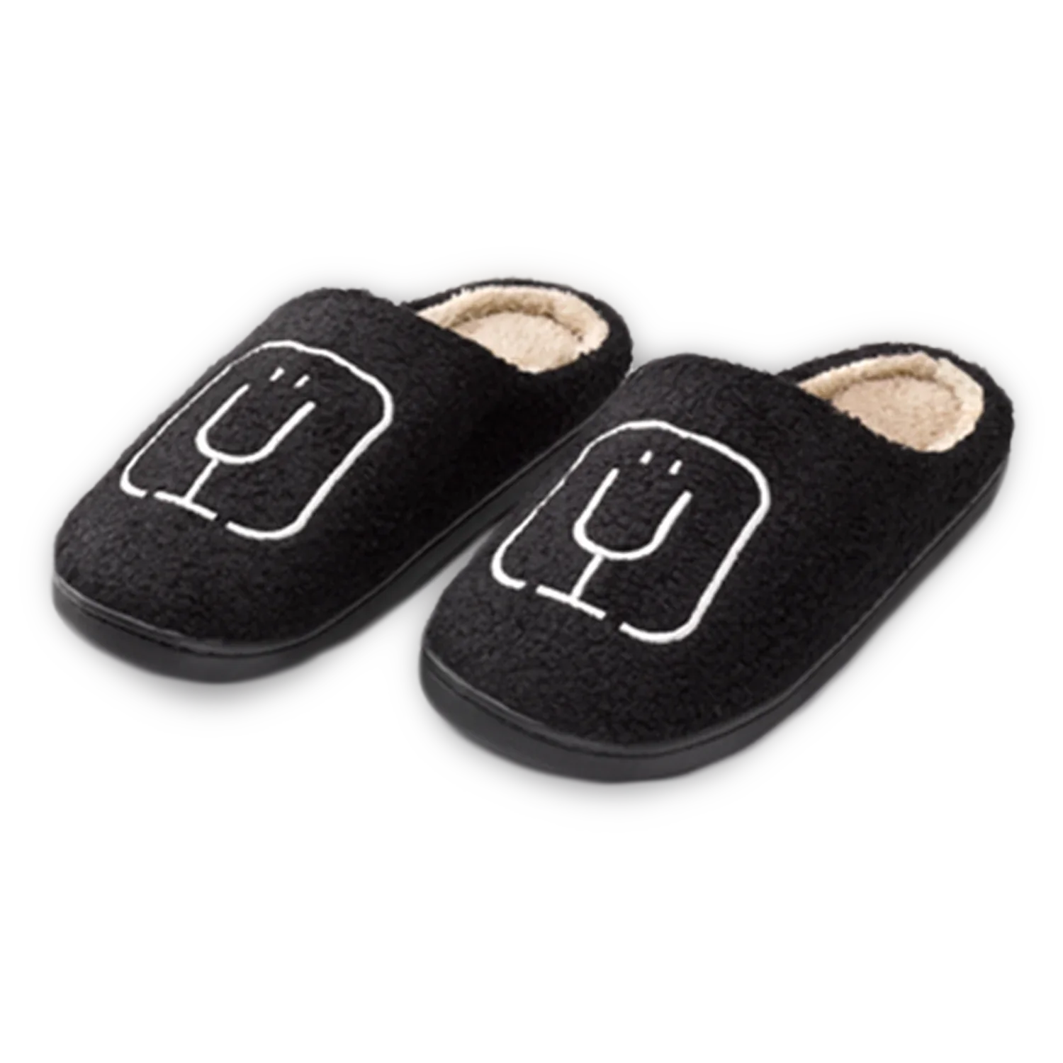 brumate-fuzzy-slippers-black-f7 apparel-slippers.webp